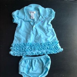 Ralph Lauren size 3 Month dress with bloomers